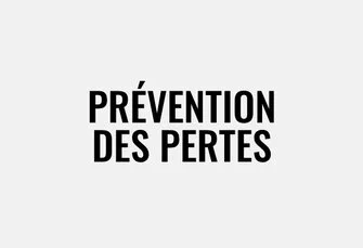 Prévention des pertes