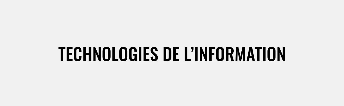 Technologie de l'information